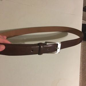Brown Leather Belt Size 38